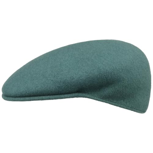 Kangol 504 mit Känguru-Logo Flache Kappe Dunkle Flechte L (59cm) von Kangol