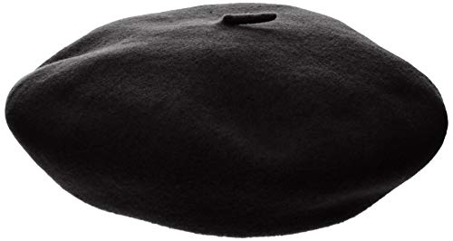 Kangol Anglobasque Baskenmütze Beret Baske (XL/60-61 - schwarz) von Kangol