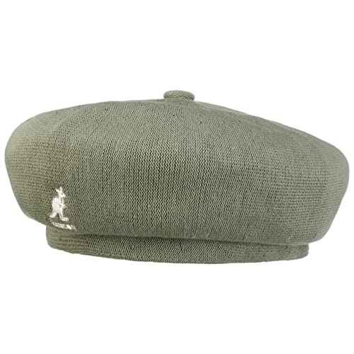 Kangol Bamboo Jax Baske Baskenmütze Damenbaske (M (56-57 cm) - Oliv) von Kangol