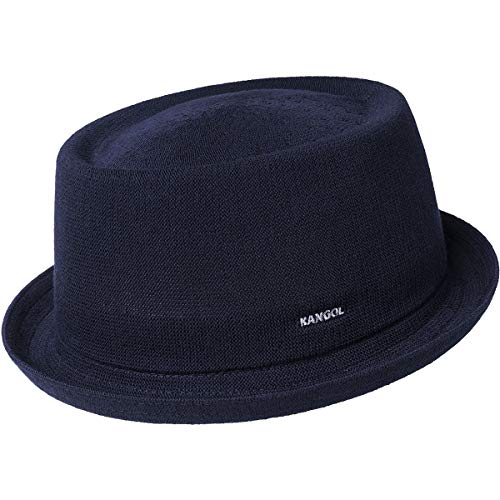 Kangol Bamboo Mowbray Porkpie Hut aus Viskose - Marine (DB404) - 54-55 cm (S) von Kangol