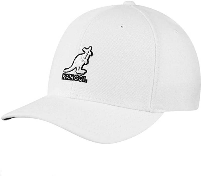 Kangol Baseball Cap 3D Wool Flexfit Stretchfutterband, Schirmlänge: 7 cm,Kopfhöhe: ca. 10 cm von Kangol