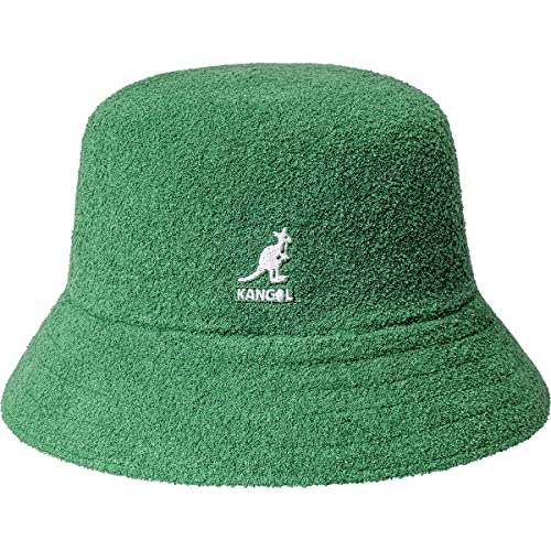 Kangol Bermuda Bucket Turf Green - S von Kangol