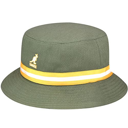 Kangol Herren Stripe Lahinch Baskenmütze, grün, XL/XXL von Kangol
