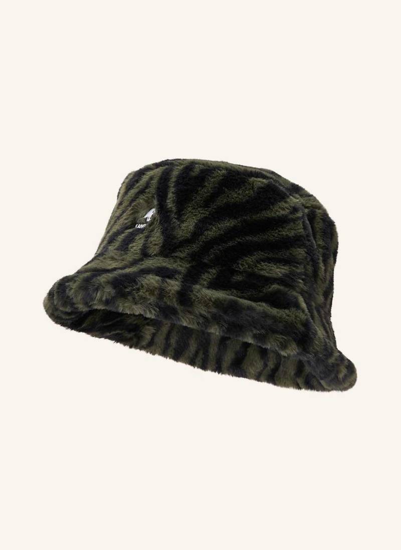 Kangol Bucket-Hat Aus Kunstfell gruen Kangol Bucket-Hat Aus Kunstfell gruen von Kangol