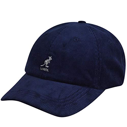 Kangol Unisex Cord Baseball Baseballkappe, Blau (Marineblau), One Size von Kangol