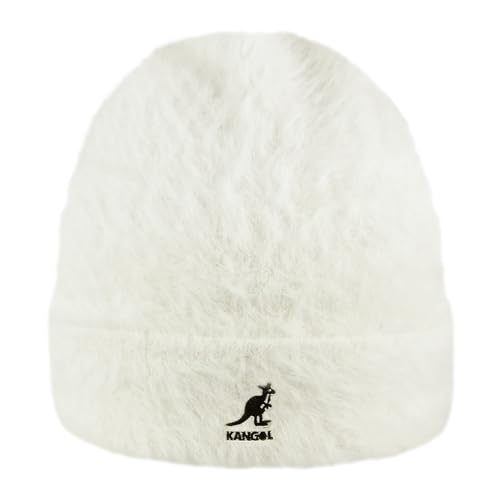 Kangol Damen FURGORA Cuff Beanie Baskenmütze, weiß, One Size von Kangol