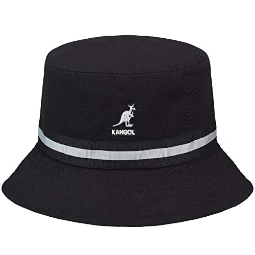 Kangol Damen Streifen Lahinch Fischerhut, Schwarz-Schwarz, X-Large von Kangol