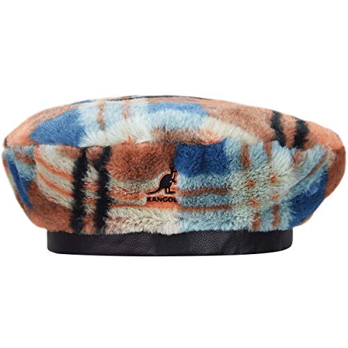 Kangol Faux Fur Baskenmütze Baske Damenbaske Winterbaske (L/XL (58-61 cm) - orange) von Kangol