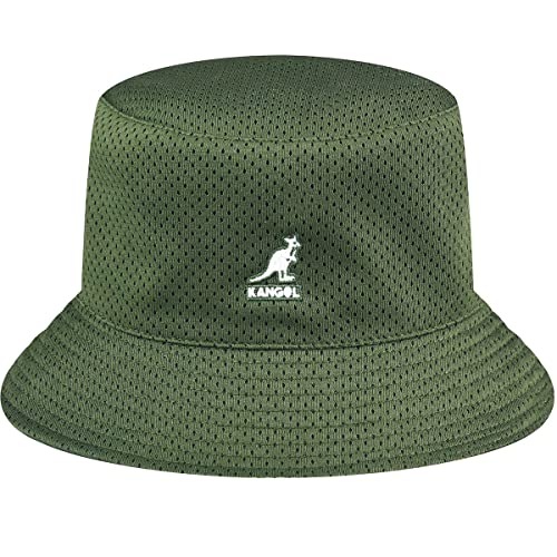Kangol - Fischerhüte Packable Coordinates Mask Bucket - Size L - Olive von Kangol