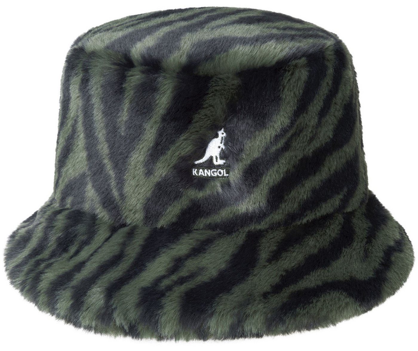 Kangol Fischerhut kuscheliger Bucket Hat aus Fake-Fur Plüsch von Kangol