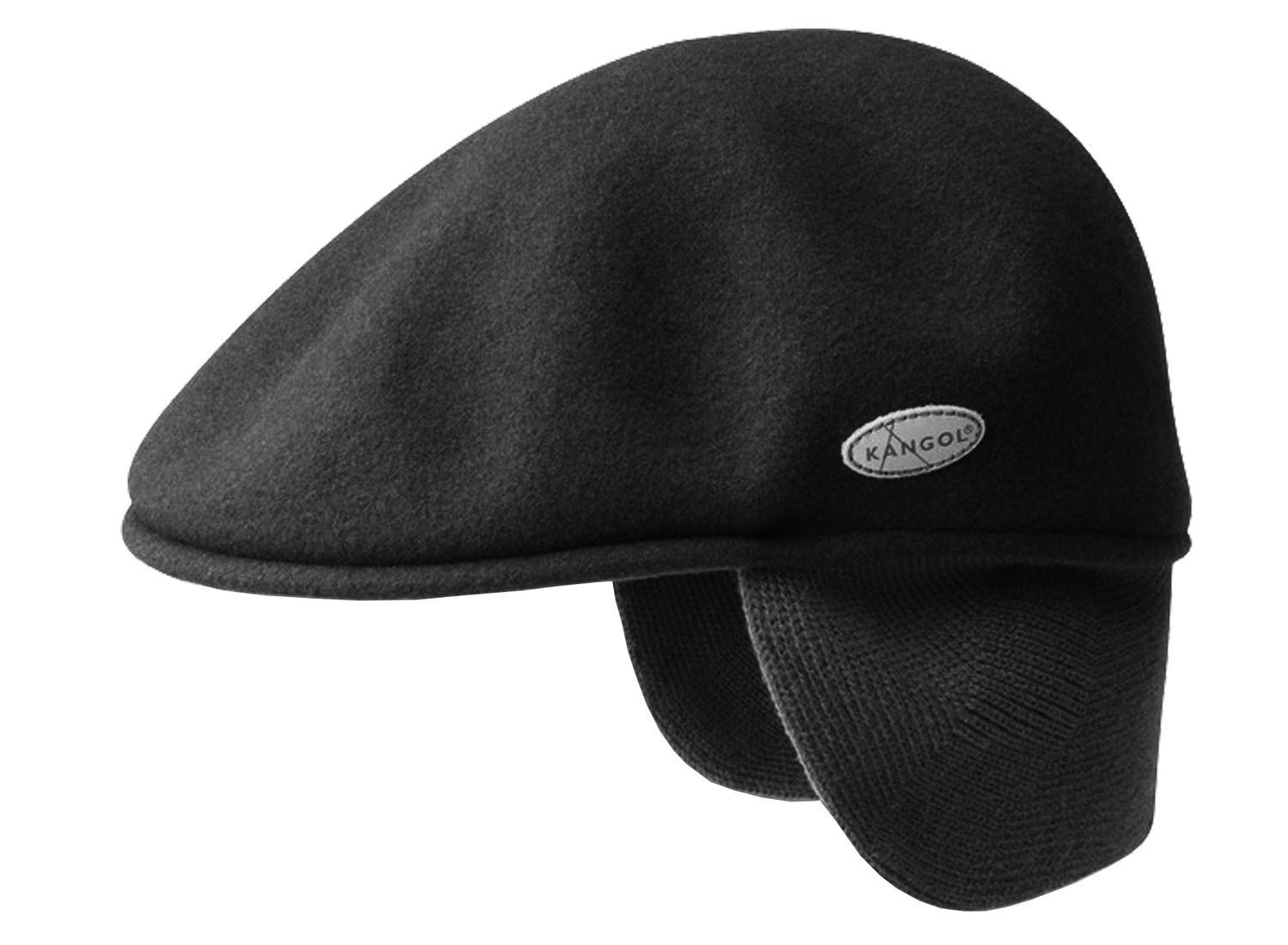 Kangol Flatcap 504 aus Wolle mit Ohrenschutz von Kangol