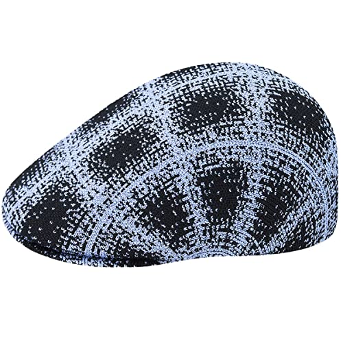 Kangol Grunge Plaid 507 Flatcap Schirmmütze Schiebermütze (L (58-59 cm) - hellblau) von Kangol