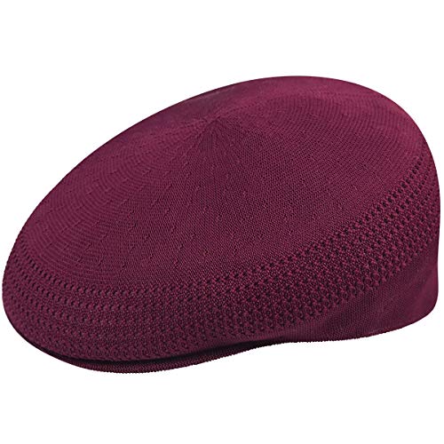 Kangol Headwear Tropic 504 Ventair Flat Cap, burgunderfarben, 54 von Kangol