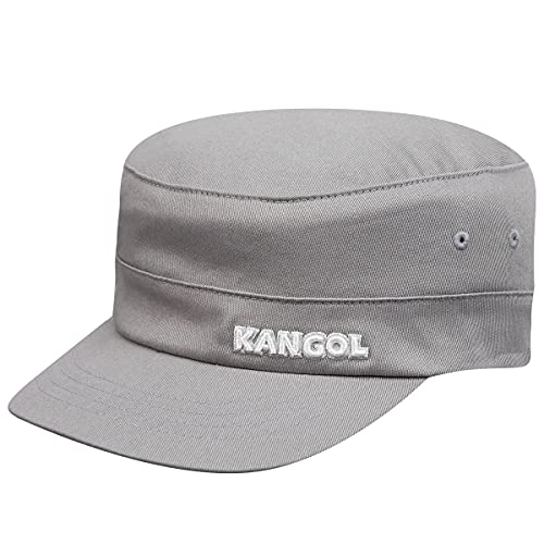 Kangol Herren, Damen Baumwoll-Twill-Armee-Kappe, Silber, Large von Kangol