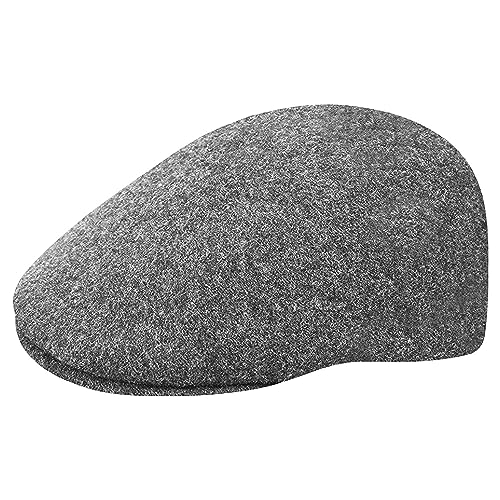 Kangol Herren Schirmmütze Seamless Wool 507, Grau (Dark Flannel), L von Kangol