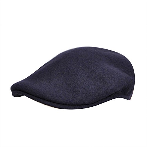 Kangol Herren Schirmmütze Wool 504, Gr. Small (Herstellergröße: Small), Blau (Atlantis) von Kangol