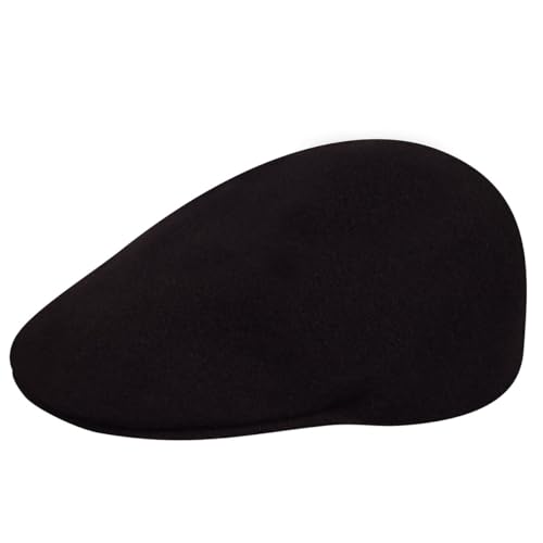 Kangol Herren Seamless Wool 507 Flache Kappe, Braun (Espresso), M von Kangol