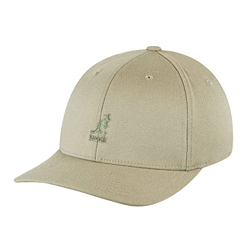 Kangol Herren Flexfit Baseballkappe aus Wolle Sport Collection Baseball Cap, Beige-Beige, 62 von Kangol