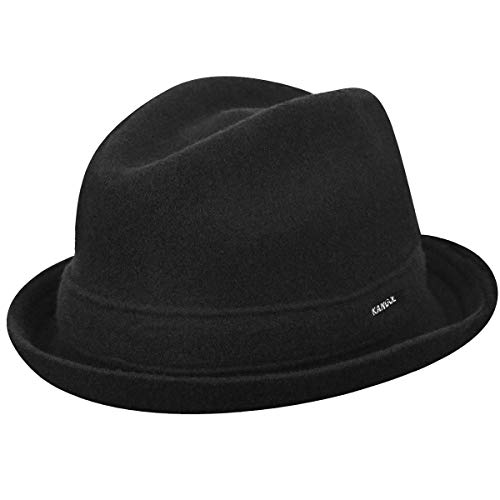 Kangol Herren Trilby Wool Player, Schwarz, XL von Kangol