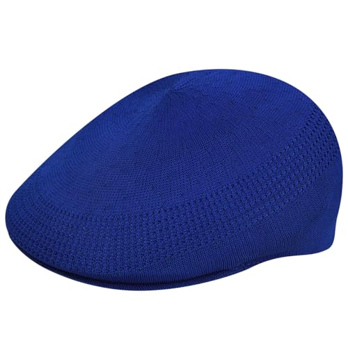 Kangol Tropic 507 Ventair Flatcap Schirmmütze Schiebermütze Sommercap Herren - mit Schirm Sommer Frühling-Sommer - XL (60-61 cm) Royalblau von Kangol