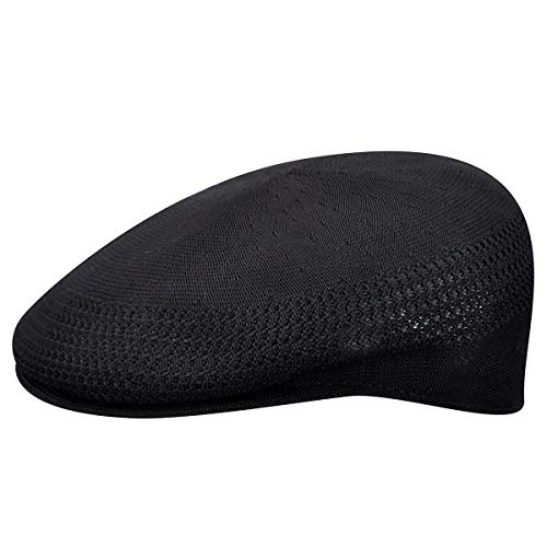 Kangol Herren Tropic Ventair 504 Flache Kappe, Schwarz, M Kangol Herren Tropic Ventair 504 Flache Kappe, Schwarz, M von Kangol