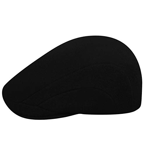 Kangol Herren Wool 507 Schirmmütze, Schwarz (Black), L von Kangol