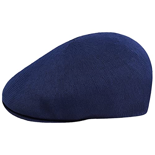 Kangol Seamless Tropic 507 Flatcap Schirmmütze Schiebermütze Damen/Herren - mit Schirm Frühling-Sommer Sommer - XL (60-61 cm) dunkelblau von Kangol