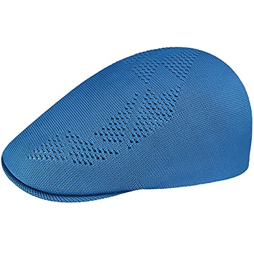 Kangol Neo Geo 507 Flatcap Schirmmütze Schiebermütze (L (58-59 cm) - blau) von Kangol