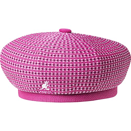 Kangol Preppy Jax Baskenmütze Damenbaske Sommerbaske (M (56-57 cm) - pink) von Kangol