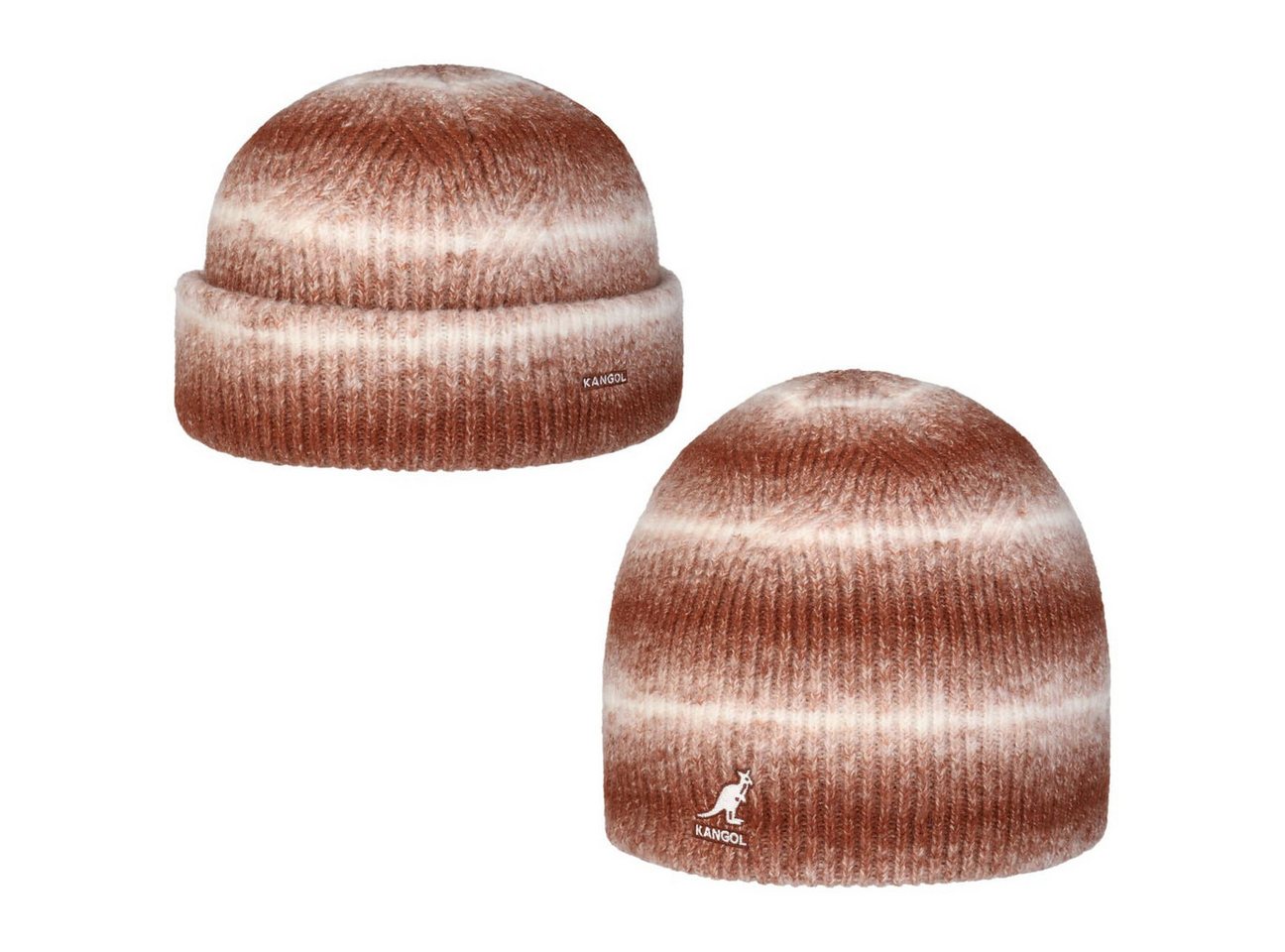 Kangol Schiebermütze (1-St) Strickmütze mit Umschlag von Kangol