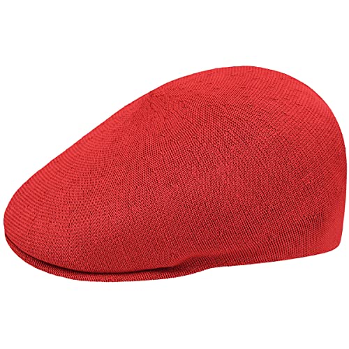 Kangol Seamless Tropic 507 Flatcap Schirmmütze Schiebermütze (L (58-59 cm) - rot) von Kangol