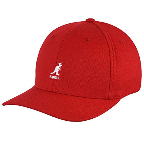 Kangol The Sport Collection Herren Baseballkappe, Wolle, Flex-Fit - Rot - Large/X-Large von Kangol