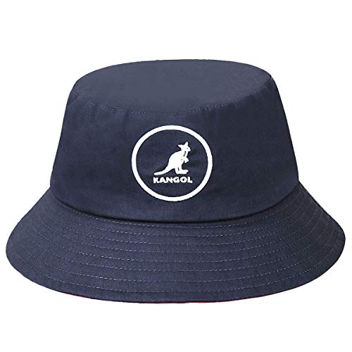 Kangol Unisex Cotton Bucket Fischerhut, blau (Marineblau), M von Kangol