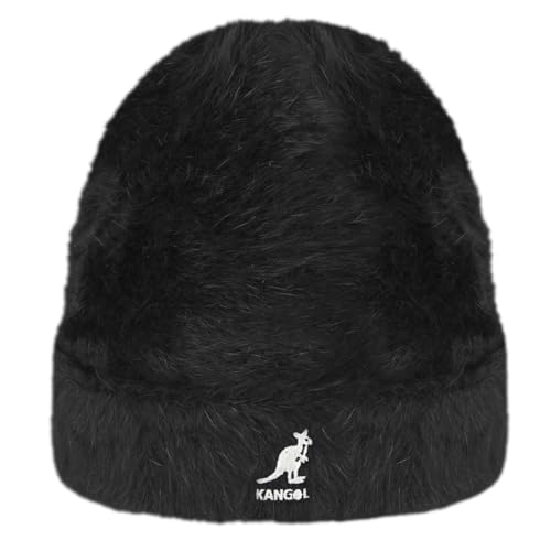 Kangol Unisex FURGORA Cuff Beanie Baskenmütze, Schwarz, One Size von Kangol