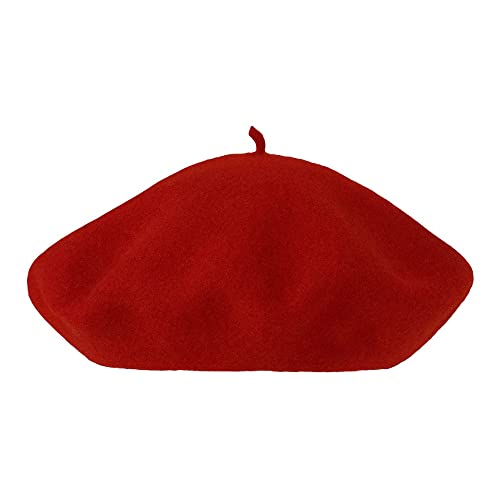 Kangol Unisex Modelaine Beret Baskenmütze, rot, Einheitsgröße von Kangol