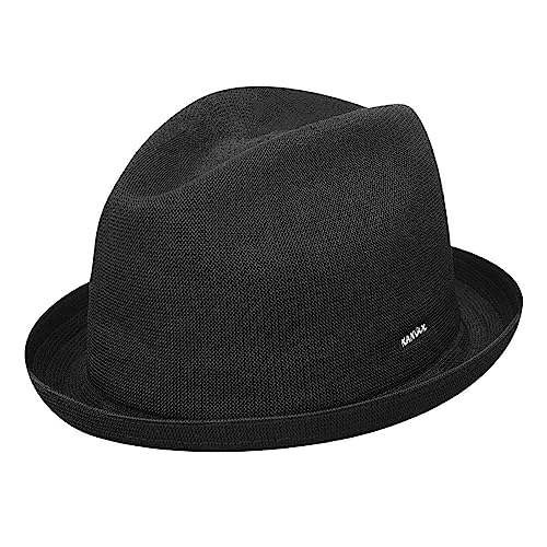 Kangol Unisex Tropic Player Trilby, Schwarz, 60 von Kangol