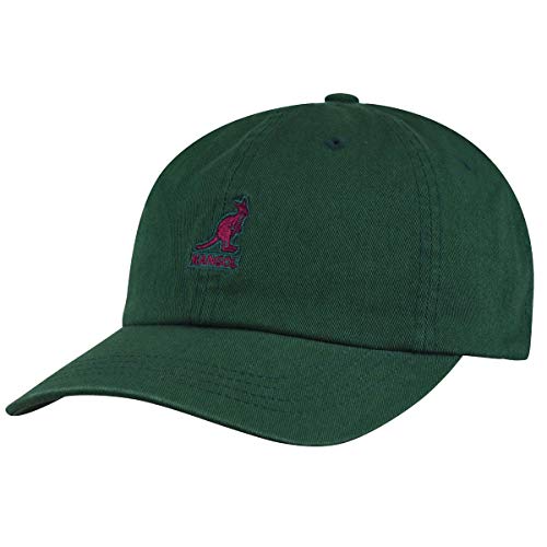 Kangol Unisex Gewaschener Baseball Baseballkappe, Grün (Algen Algen), One Size von Kangol