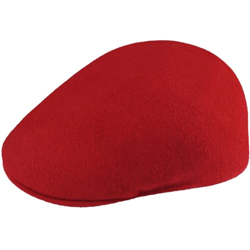 Kangol Unisex Wool 504 Schirmmütze, rot, 62 von Kangol