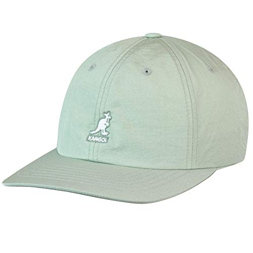 Kangol WR Nylon Cap Basecap Baseballcap Curved Brim (One Size - Mint) von Kangol