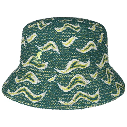 Kangol Wave Camo Bucket Damenhut K3497 FN438 Fanfare, Türkis L von Kangol