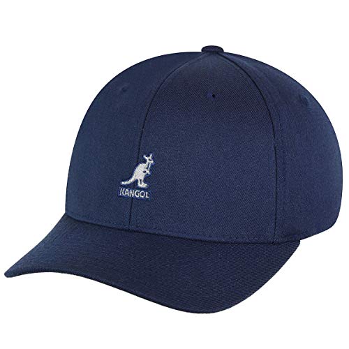 Kangol Herren The Sport-Kollektion Baseballkappe, Wolle, Flex-Fit Baseball Cap, Blau, XXL von Kangol