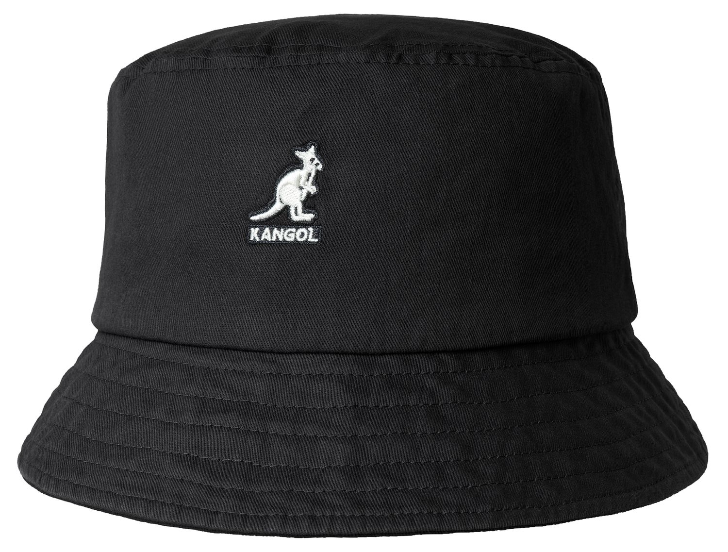 Kangol rollbar Washed Bucket Fischerhut aus reiner Baumwolle von Kangol