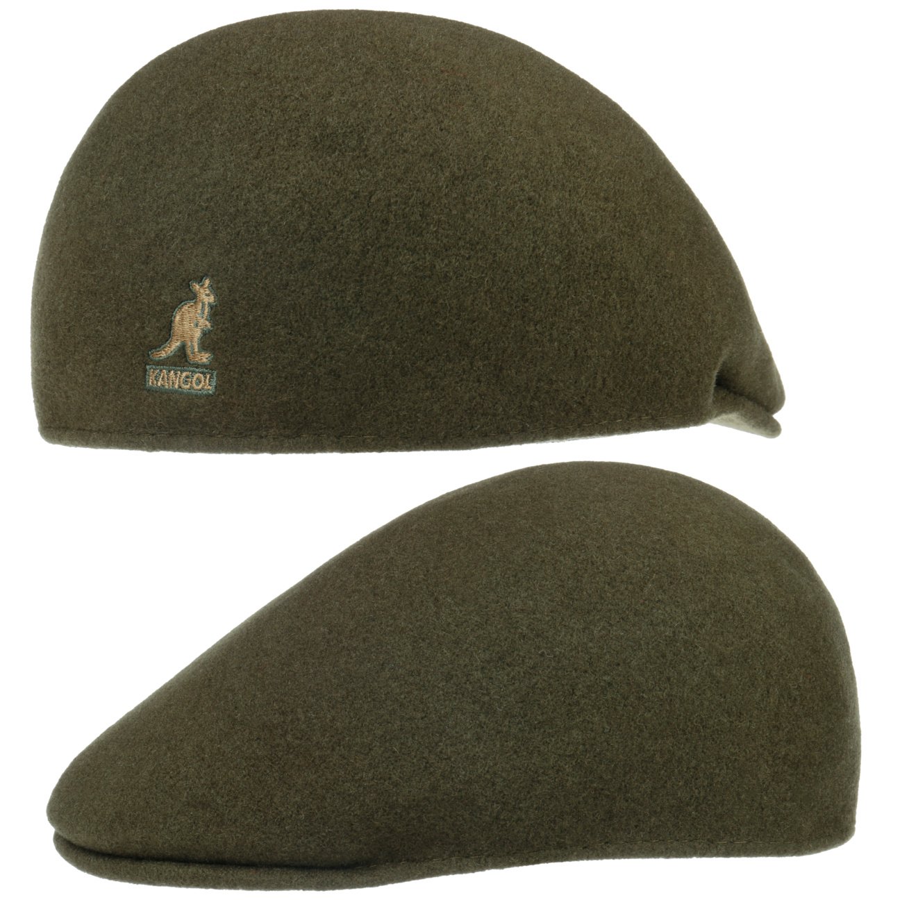 Seamless Wool Gatsby 507 Flatcap by Kangol von Kangol