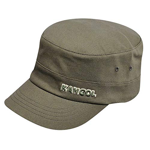 kangol Herren Mütze Cotton Twill Army Cap, Gr. Large (Herstellergröße:Large/X-Large), Grün (Army Green) von Kangol