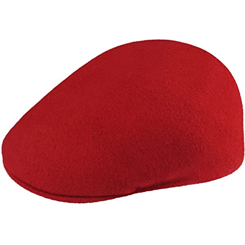 kangol Herren Wool 504 Mütze, Rot, S von Kangol