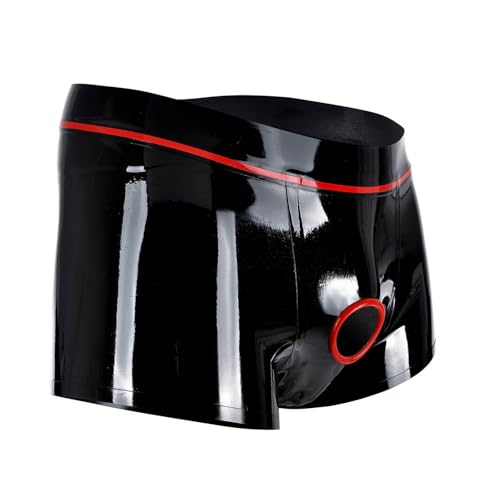Kangxinsheng Latex Boxershorts für Herren,Latex Unterwäsche mit offenen Löchern,Naturkautschuk Unterhose für Herren,Cosplay Kostüme,Party und Club Kostüme-XXL Kangxinsheng Latex Boxershorts für Herren,Latex Unterwäsche mit offenen Löchern,Naturkautschuk Unterhose für Herren,Cosplay Kostüme,Party und Club Kostüme-XXL von Kangxinsheng