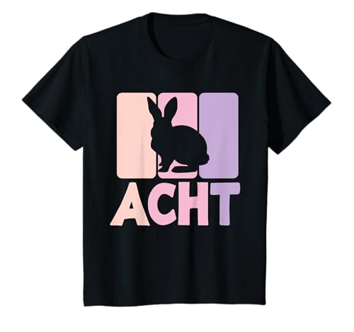 Kinder 8. Geburtstag Mädchen Hase 8 Jahre Kaninchen Geburtstags T-Shirt Kinder 8. Geburtstag Mädchen Hase 8 Jahre Kaninchen Geburtstags T-Shirt von Kaninchen Geburtstag Kindergeburtstag Geschenk