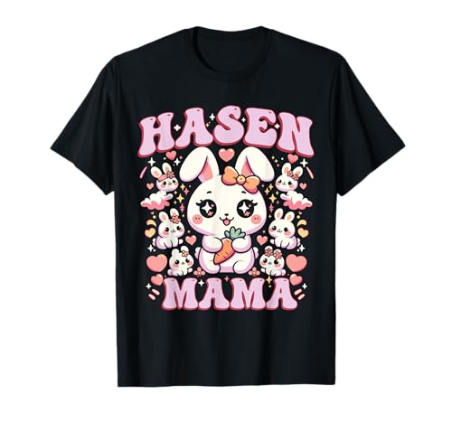 Hase Mutter Kaninchen Hasen Mama T-Shirt Hase Mutter Kaninchen Hasen Mama T-Shirt von Kaninchen Geschenke
