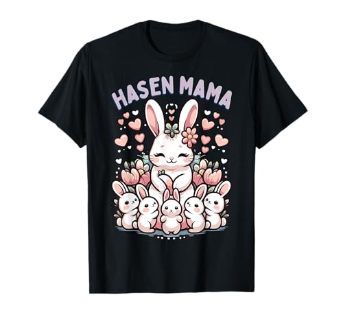 Muttertag Kaninchen Hasen Mama T-Shirt Muttertag Kaninchen Hasen Mama T-Shirt von Kaninchen Hasen Shirt