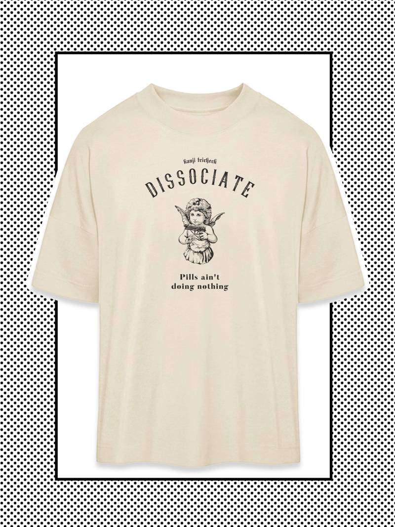 Vintage Oversize T-Shirt - Dissoziieren Engel Mit Pistole Vintage Oversize T-Shirt - Dissoziieren Engel Mit Pistole von KanjiTRICHECK